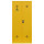 Lüllmann® XL Gefahrstoffschrank - 4 Wannenböden - grau/gelb