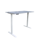 Elektrisch h&ouml;henverstellbarer Schreibtisch, 600-1250, 2000 x 800 mm, grau