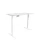 Elektrisch höhenverstellbarer Schreibtisch, 600-1250, 2000 x 800 mm, weiß