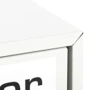 L&uuml;llmann&reg; AED - Defibrillator Schrank, 400 x 400 x 200 mm, wei&szlig;