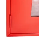 L&uuml;llmann&reg; AED - Defibrillator Schrank, 400 x 400 x 200 mm in feuerrot