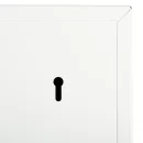 L&uuml;llmann&reg; Wandh&auml;ngeschrank, 600 x 400 x 300 mm, lichtgrau