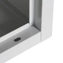 L&uuml;llmann&reg; Wandh&auml;ngeschrank, 600 x 400 x 300 mm, lichtgrau