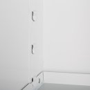 L&uuml;llmann&reg; Wandh&auml;ngeschrank, 600 x 400 x 300 mm, grau