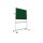 Design-Kreidetafel SP grün, mobil, 1500 x 1000 mm