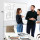 Design-Whiteboard CC, mobil, 1500 x 1000 mm