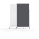 Design-Whiteboard VarioPin, White Edition, 1000 x 1800 mm