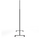 Design-Whiteboard VarioPin, Black Edition, 1000 x 1800 mm