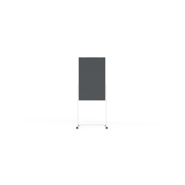 Design-Universalboard 3-in-1, Filz grau, 750 x 1200 mm