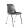 SET: 10x Formschalenstuhl Premium  450/800x 490x 520 mm, chrom/anthrazit