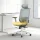 Bürodrehstuhl Flex, grau/gelb