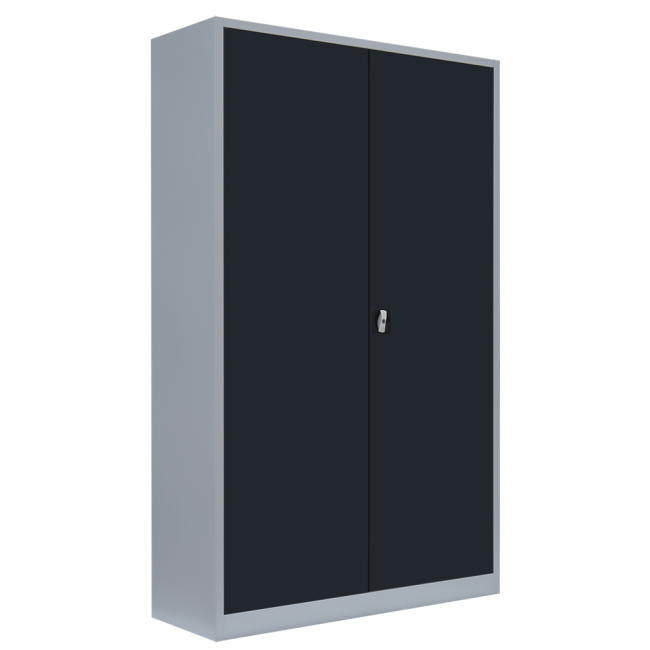Gebraucht: Metallschrank abschließbar 195x120 anthrazit