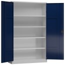 Gebraucht: XL Aktenschrank Metall 194,5x120 blau abschlie&szlig;bar