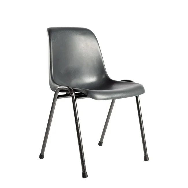 Komfort Formschalenstuhl - anthrazit/schwarz