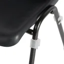 Komfort Formschalenstuhl - anthrazit/schwarz