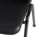 Komfort Formschalenstuhl - anthrazit/schwarz