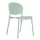 Designstuhl aus Polypropylen, Farbe salbei