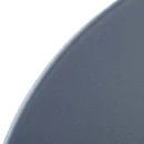 Designstuhl aus Polypropylen, Farbe rauchblau