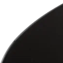 Stapelbarer Designstuhl mit Armlehnen, Farbe schwarz