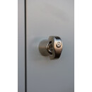 Gebraucht: Kleiderspind aus Metall f&uuml;r 1 Person - Breite 500 mm - grau