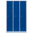 Gebraucht: XL Metallspind für 3 Personen - grau/blau