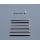 Gebraucht: XL Metallspind f&uuml;r 3 Personen - grau/blau