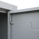Gebraucht: XL Metallspind f&uuml;r 3 Personen - grau/blau