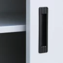 Gebraucht: Aktenschrank Schiebet&uuml;r - B 160 cm - schwarz