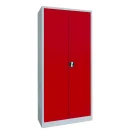 Gebraucht: Metallschrank abschlie&szlig;bar 180x80 rot