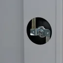 Gebraucht: Metallschrank abschlie&szlig;bar 180x80 rot