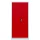 Gebraucht: Metallschrank abschließbar 180x80 rot