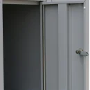 Gebraucht: L&uuml;llmann&reg; F&auml;cherschrank mit 16 F&auml;chern - lichtgrau/anthrazit