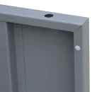 Gebraucht: L&uuml;llmann&reg; F&auml;cherschrank mit 16 F&auml;chern - lichtgrau/anthrazit