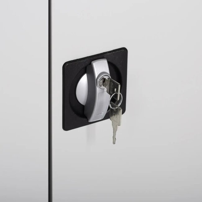 XXL Aktenschrank Metall 194,5x120 grau abschließbar