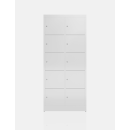 Gebraucht: XL Fächerschrank aus Metall mit 10...