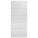 Gebraucht: XL Fächerschrank aus Metall mit 10...