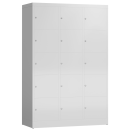 Gebraucht: XL F&auml;cherschrank aus Metall mit 15 F&auml;chern - grau