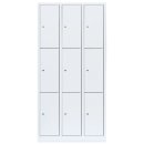 L&uuml;llmann&reg; F&auml;cherschrank mit 9 F&auml;chern - wei&szlig;