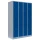 Lüllmann® Fächerschrank mit 12 Fächern - grau/blau