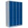 Lüllmann® Fächerschrank mit 12 Fächern - grau/blau
