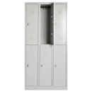 Spind, Garderobenschrank, Stahlschrank, Doppelspind,...