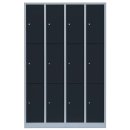 Schließfachschrank mit 12 Fächern...