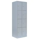 L&uuml;llmann&reg; F&auml;cherschrank mit 8 F&auml;chern - grau