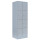 Fächerschrank mit 8 Fächern Schließfachschrank Wertfachschrank Spind 180cmx31,5cmx50cm grau 520420