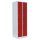 Lüllmann® Fächerschrank mit 8 Fächern - grau/rot