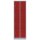 Lüllmann® Fächerschrank mit 8 Fächern - grau/rot