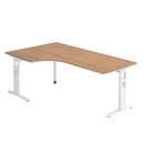 Winkelschreibtisch Computertisch Osaka 650-850 x 2000 x...