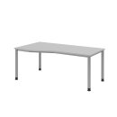 Freiformtisch Helsinki - 680-810 x 1800 x 1000/800 mm -...