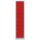 Lüllmann® XL Fächerschrank mit 3 Fächern - grau/rot