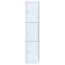 L&uuml;llmann&reg; XL F&auml;cherschrank mit 3 F&auml;chern - wei&szlig;